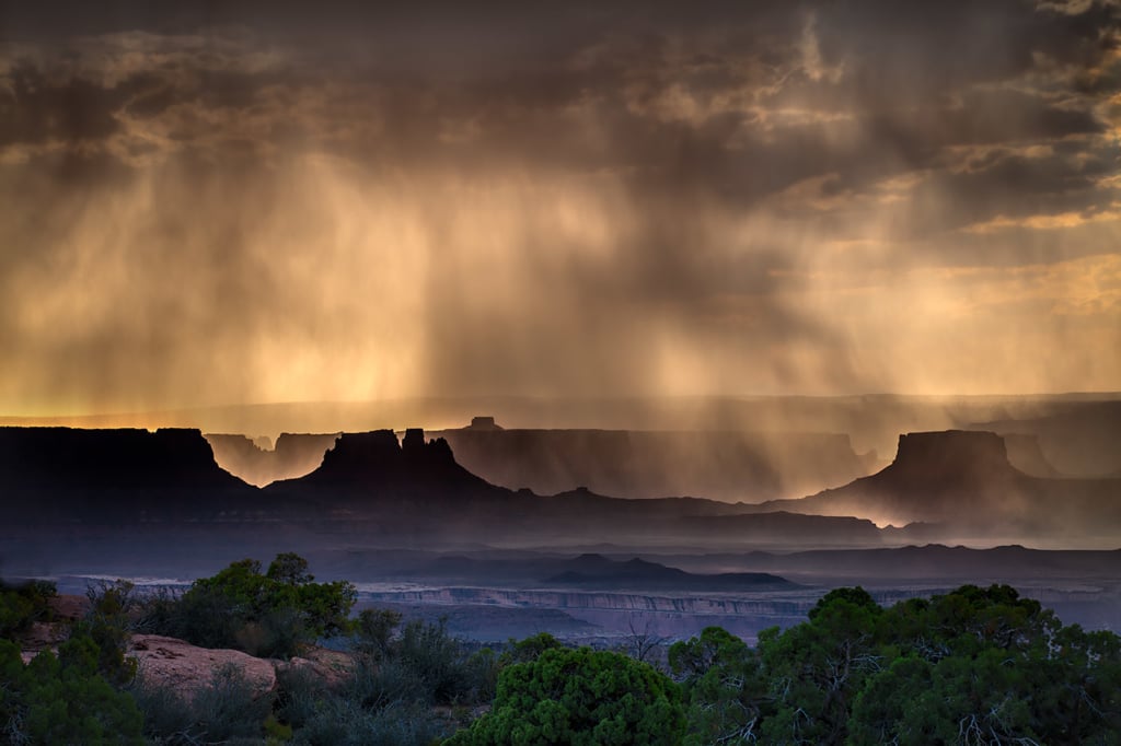 Mid Day Monsoon, Canyonlands, Utah
