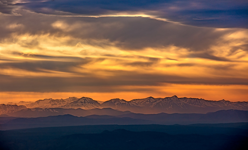 Sierra Cloud Sunset, CA
