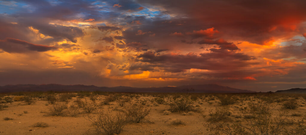 Clearing Storm, Mojave Desert, CA