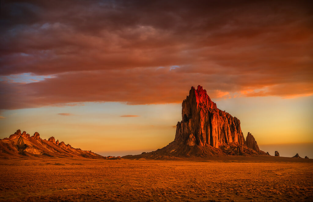 Shiprock Sunrise, New Mexico