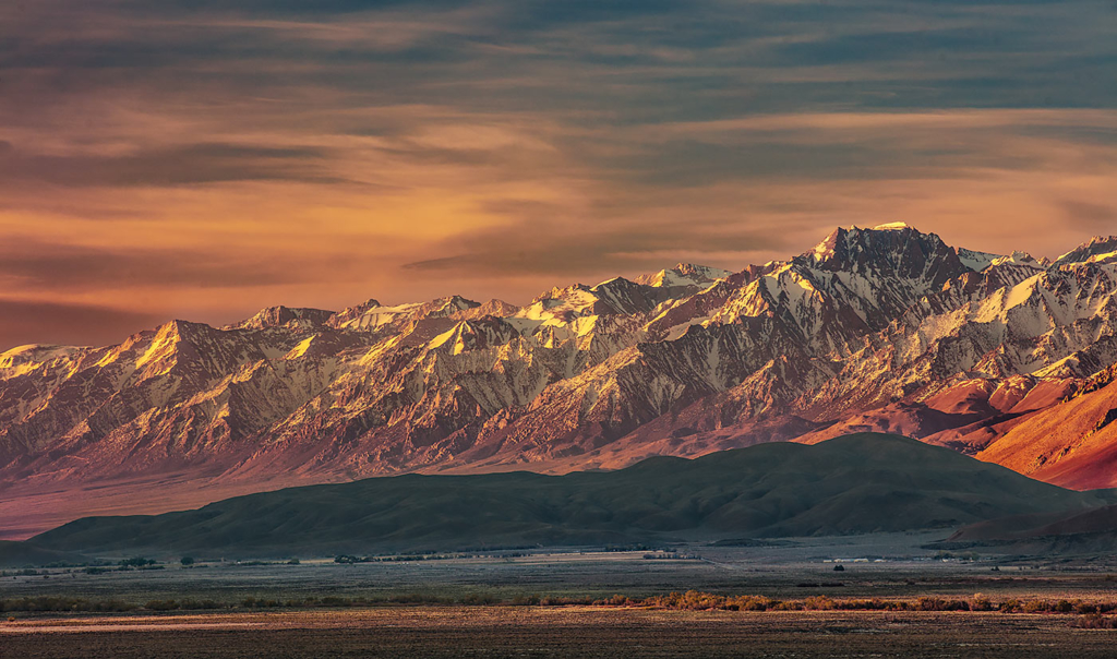 Owens Valley and the Sierra Crest, CA