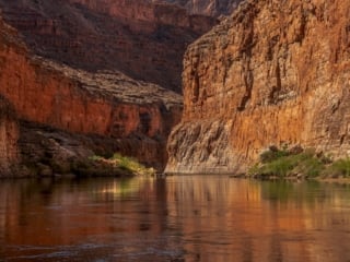 The Colorado River , Grand Canyon, AZ