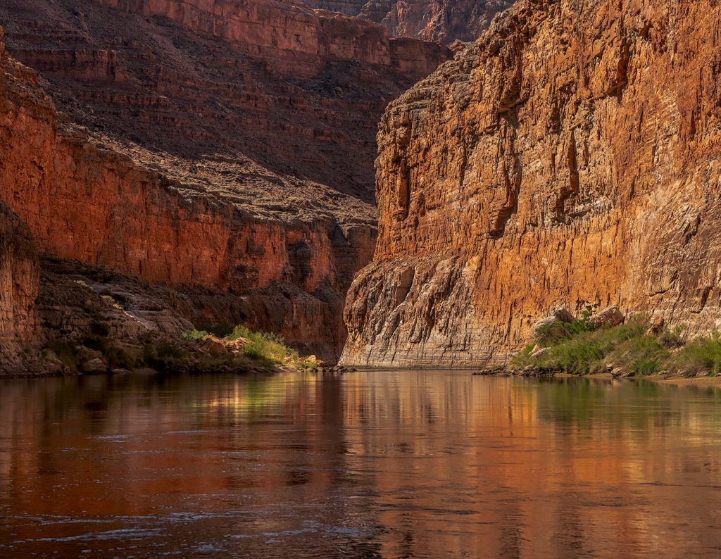 The Colorado River , Grand Canyon, AZ