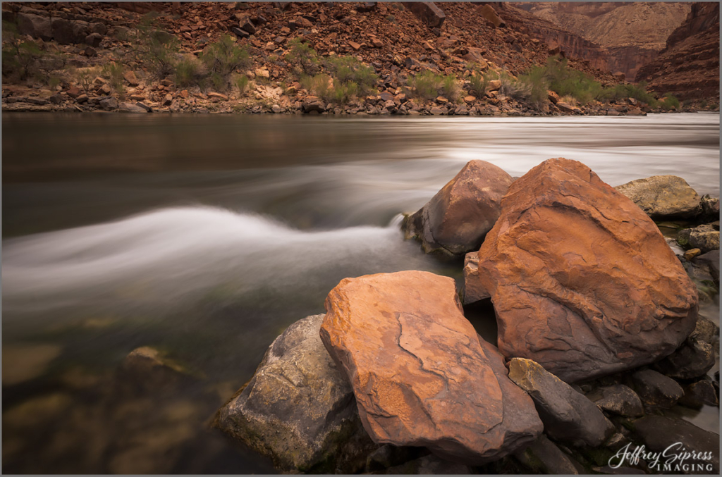 The Colorado River, Grand Canyon, AZ