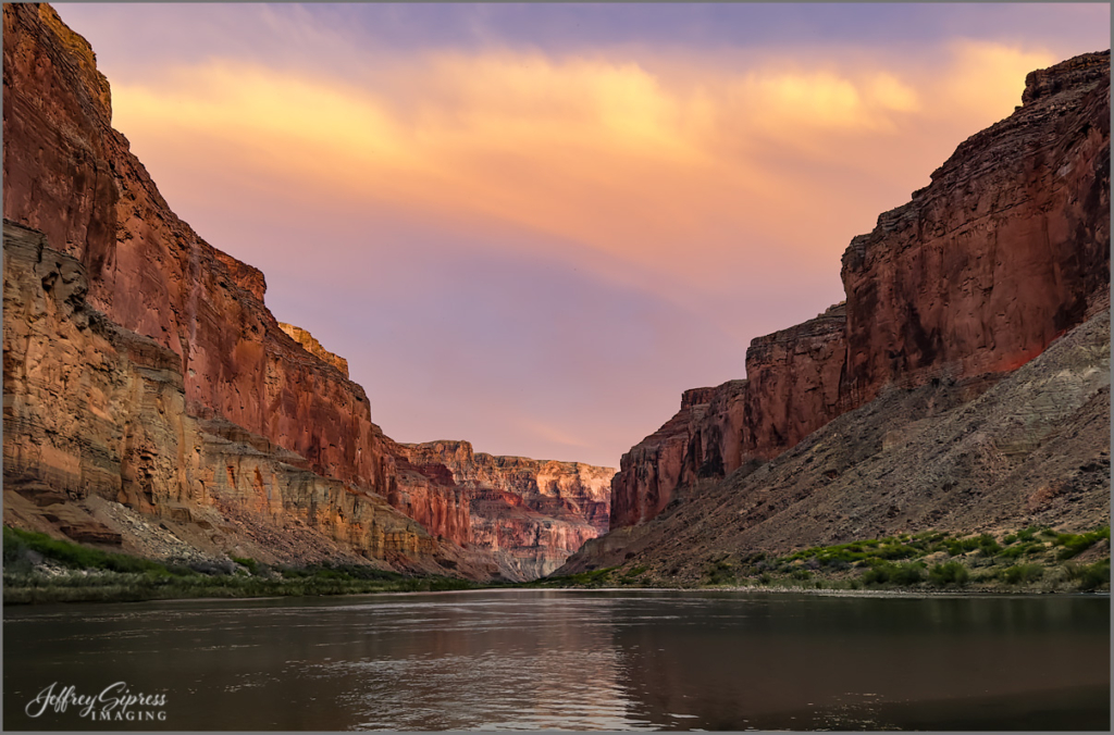 The Colorado River, Grand Canyon, AZ